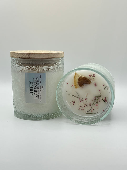 Cherry Lemonade - Apricot, Coconut & Soy Wax Candle