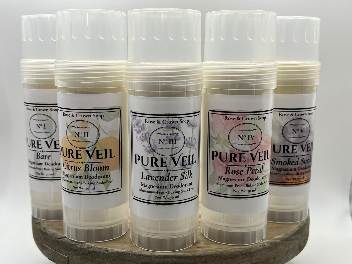 Pure Veil — Magnesium Deodorant Collection