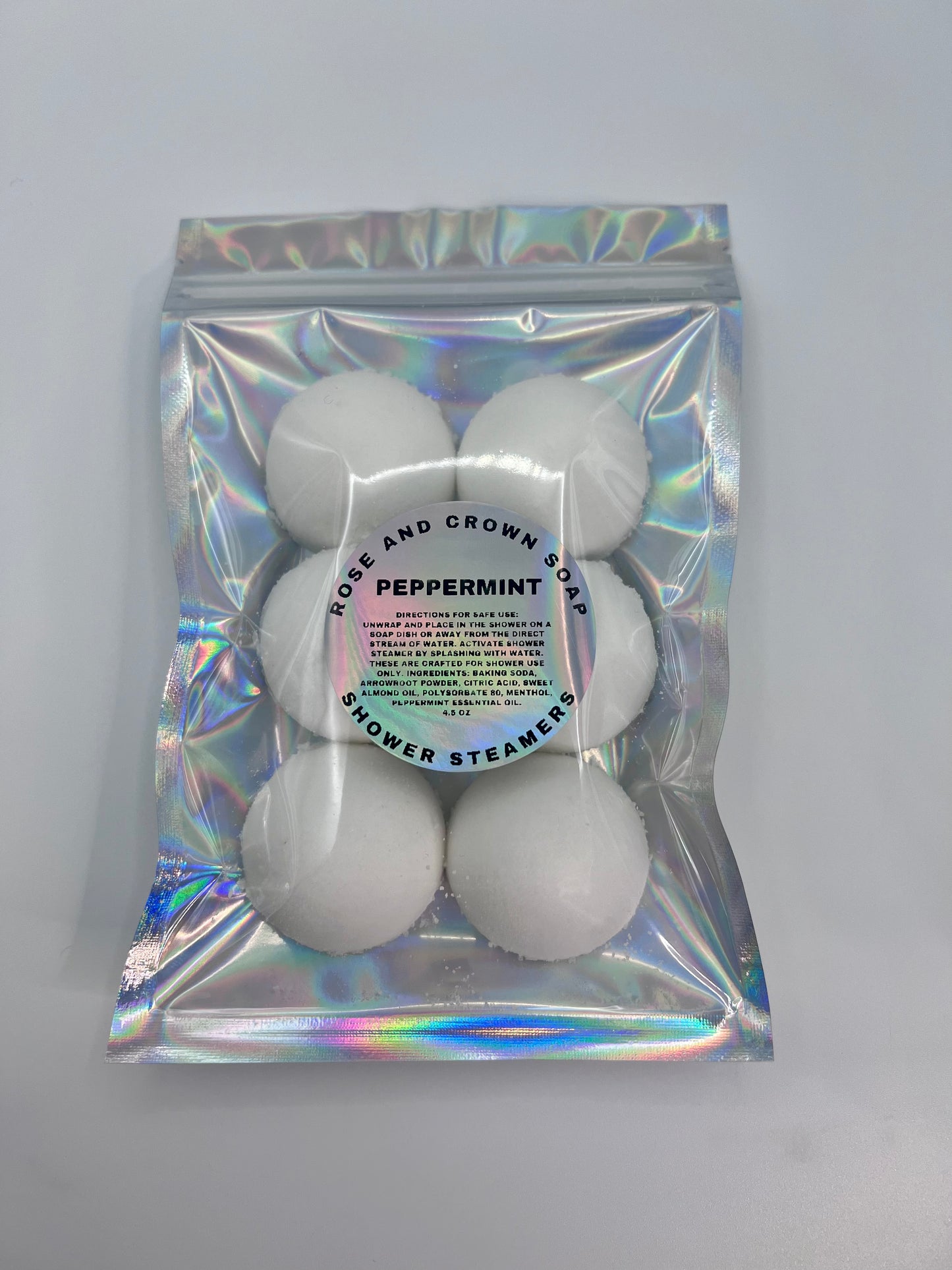 Natural Menthol Shower Steamers