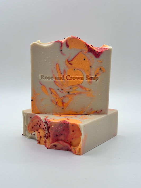 The Orange & Cranberry Spice Bar - Exfoliating