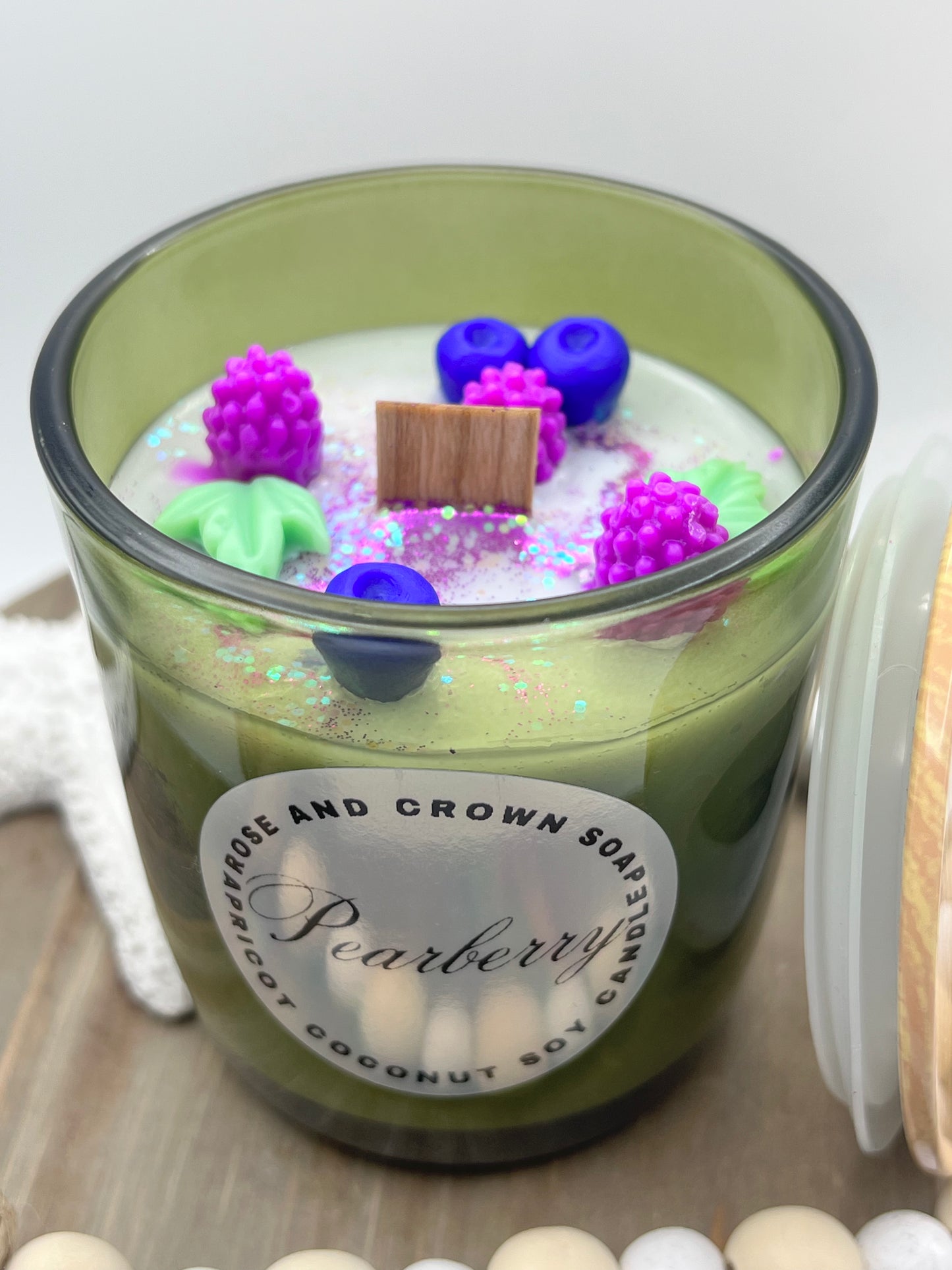 Pearberry - Organic Apricot, Coconut & Soy Wax Candle