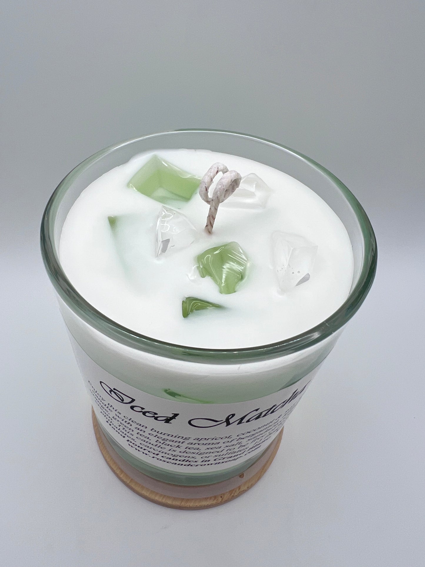 Iced Matcha- Apricot, coconut & Soy Wax Candle