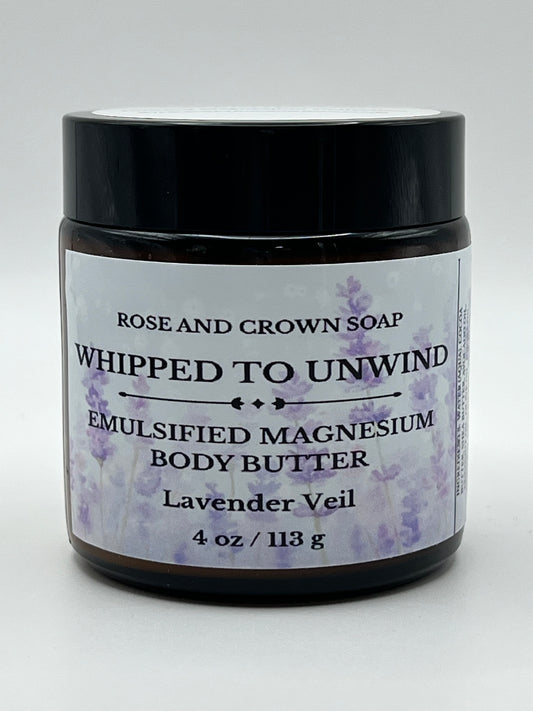 Whipped to Unwind – Emulsified Magnesium Body Butter