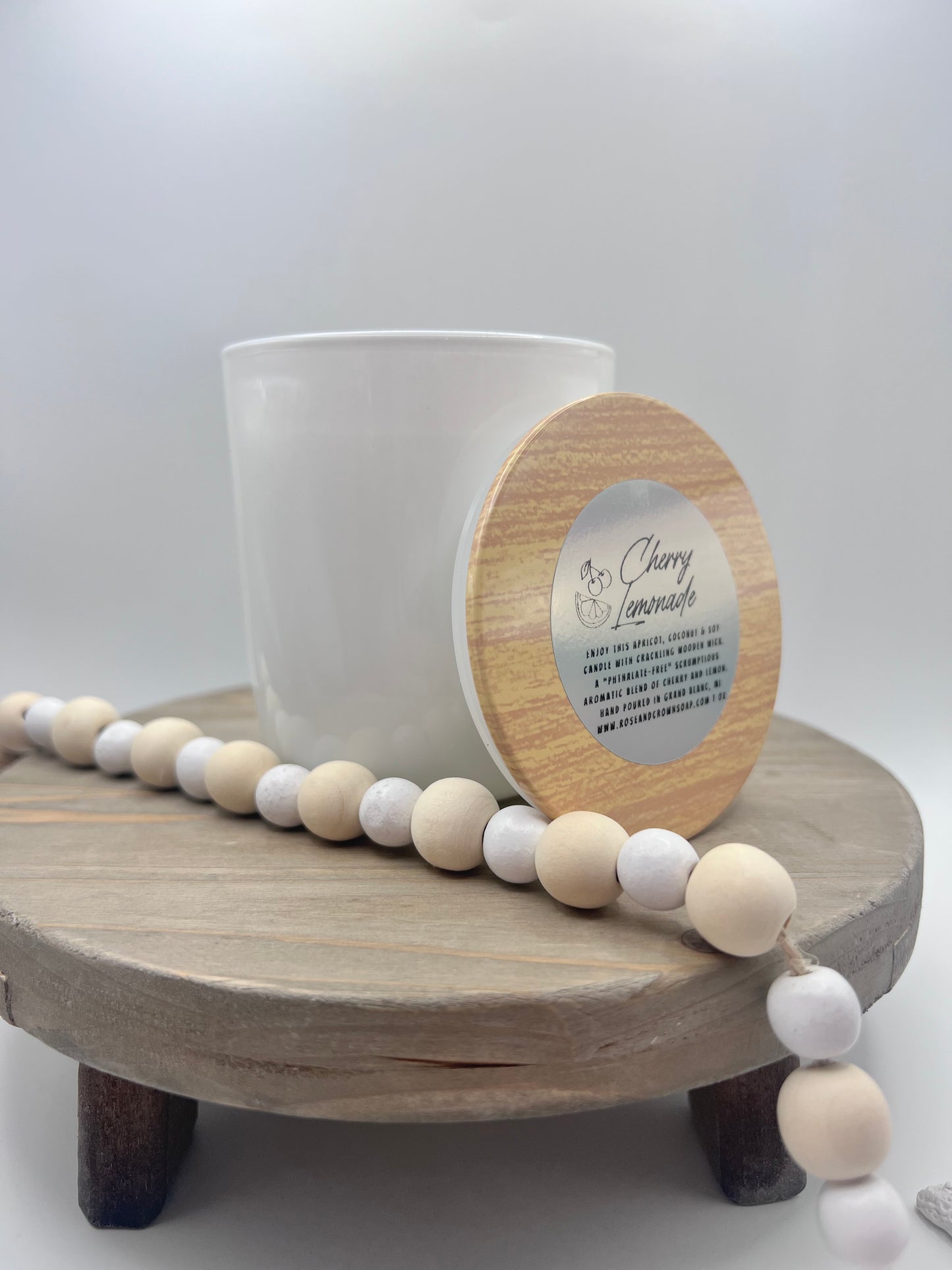 Cherry Lemonade - Apricot, Coconut & Soy Wax Candle