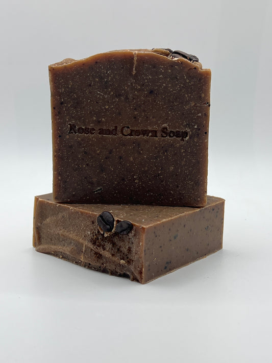 The Coffee Exfoliating Bar - Goat Milk (shipping after 8/1/25)