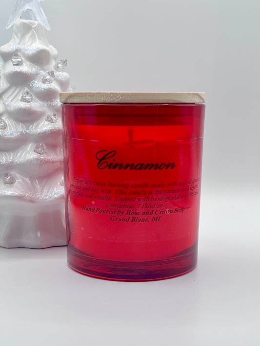 Cinnamon - Apricot, Coconut & Soy Wax Candle