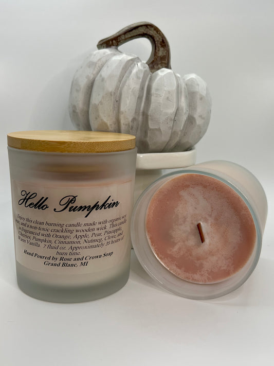 Hello Pumpkin! - Organic Soy Candle