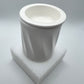 Plug-In Wax Melter -Ceramic White