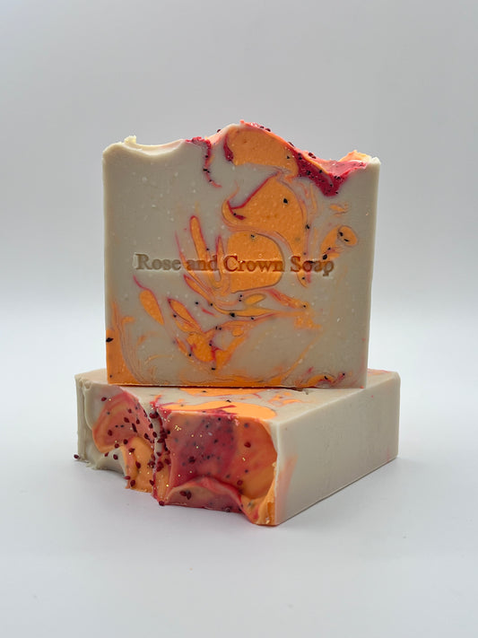 The Orange & Cranberry Spice Poppy Seed Bar