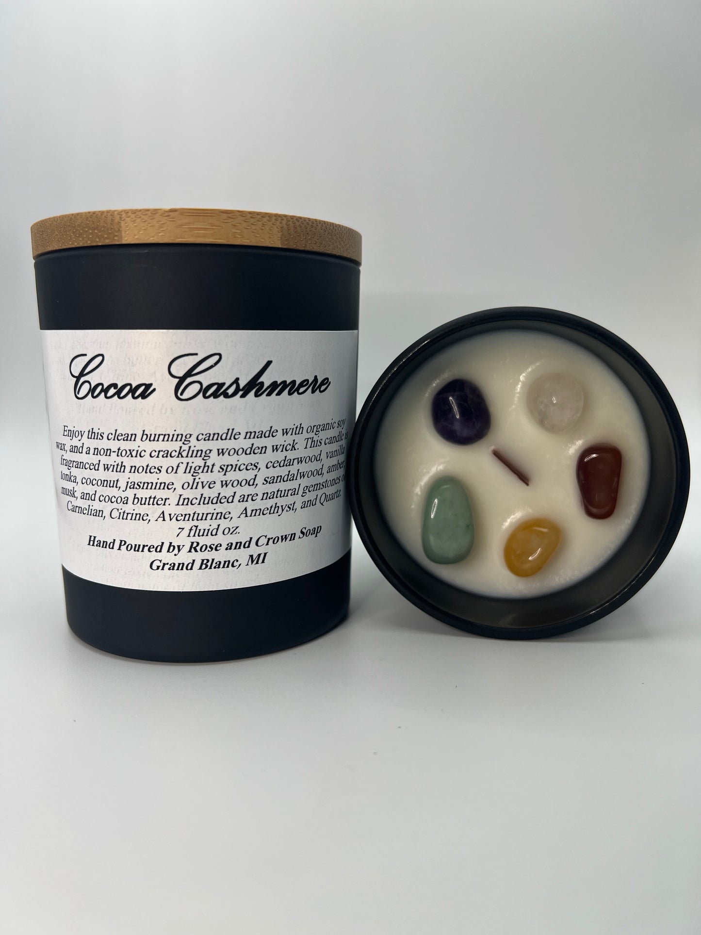 Cocoa Cashmere - Organic Soy Wax Candle