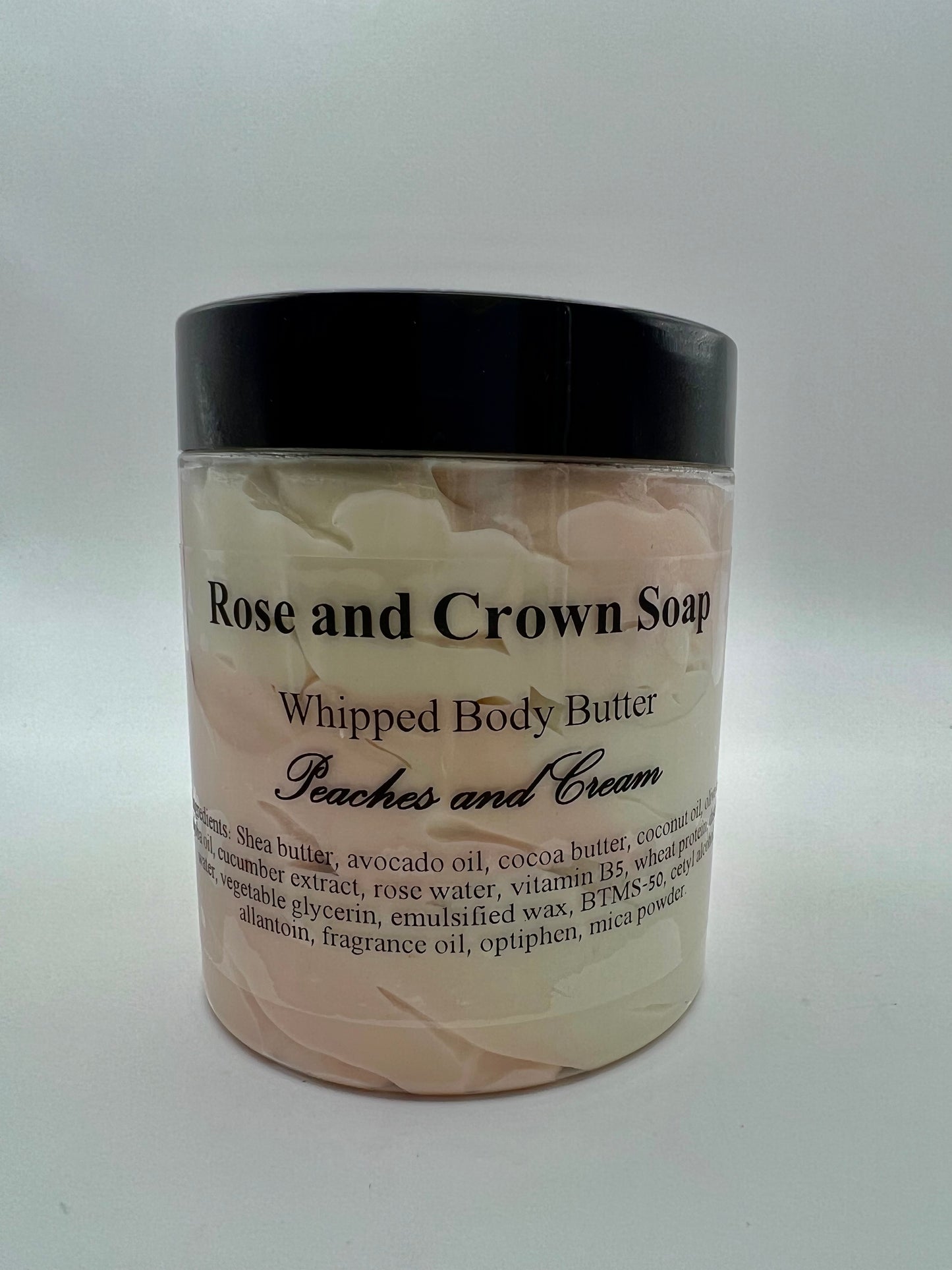 Emulsified & Whipped Body Butter - Peaches and Cream